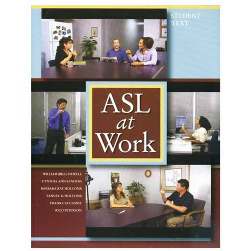 DawnSignPress ASL at Work - Teacher Manual with CD ROM Books 