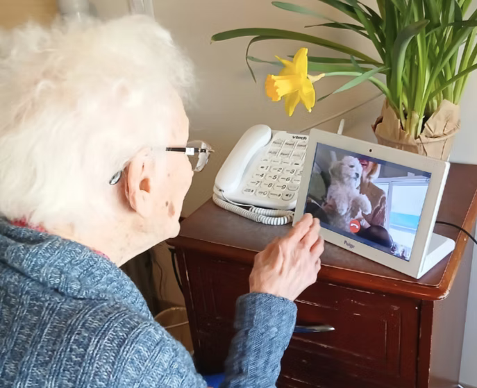 Paige™ Video Communication Frame Assistive Technology 