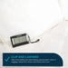 Serene Innovations Vibrating Travel Alarm Clock with Flashlight and Pillow Clip VA-2001 Alarm Clock 