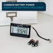 Serene Innovations Vibrating Travel Alarm Clock with Flashlight and Pillow Clip VA-2001 Alarm Clock 