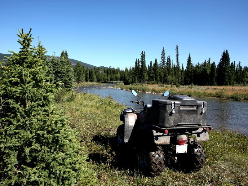 Serenity Choice Reusable Hearing Protection for MOTORSPORTS Earplugs are still advisable when riding your quade in the wilderness for recreation.  