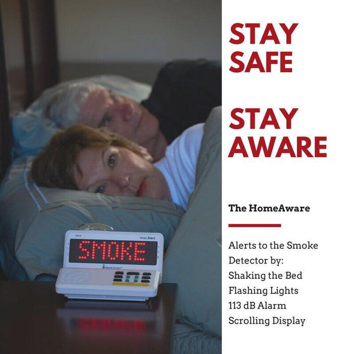 Sonic Alert HomeAware II Bed Shaker HA360V-II Alerting Devices 