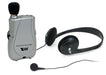 Williams Sound Pocketalker Ultra Amplifier WITH Over the Head Headphone and Mini Earbud Pocketalker 