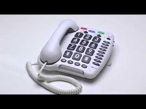 Video explaining the CL100 Big button amplified phone.