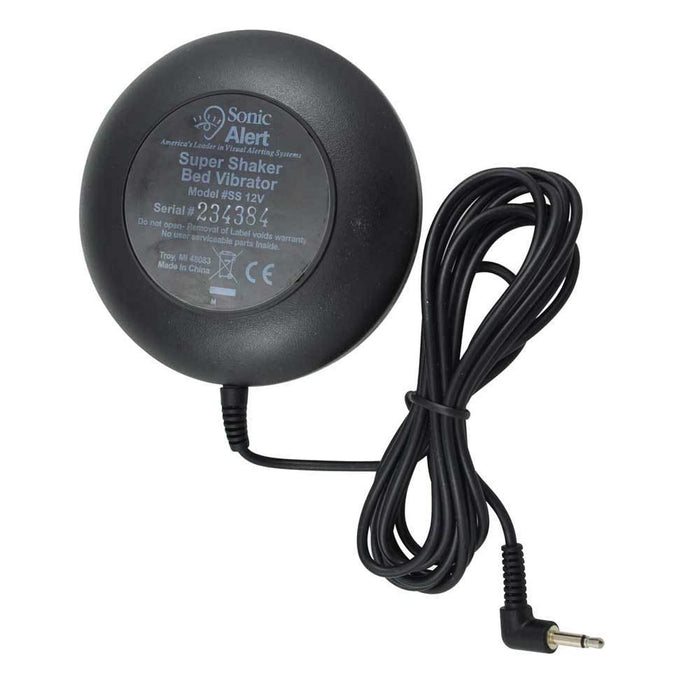 Sonic Alert Replacement 12V Bed Shaker Black With Pin Jack SS12VB